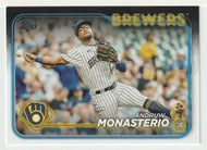 Andruw Monasterio - Milwaukee Brewers (MLB Baseball Card) 2024 Topps # 240 Mint