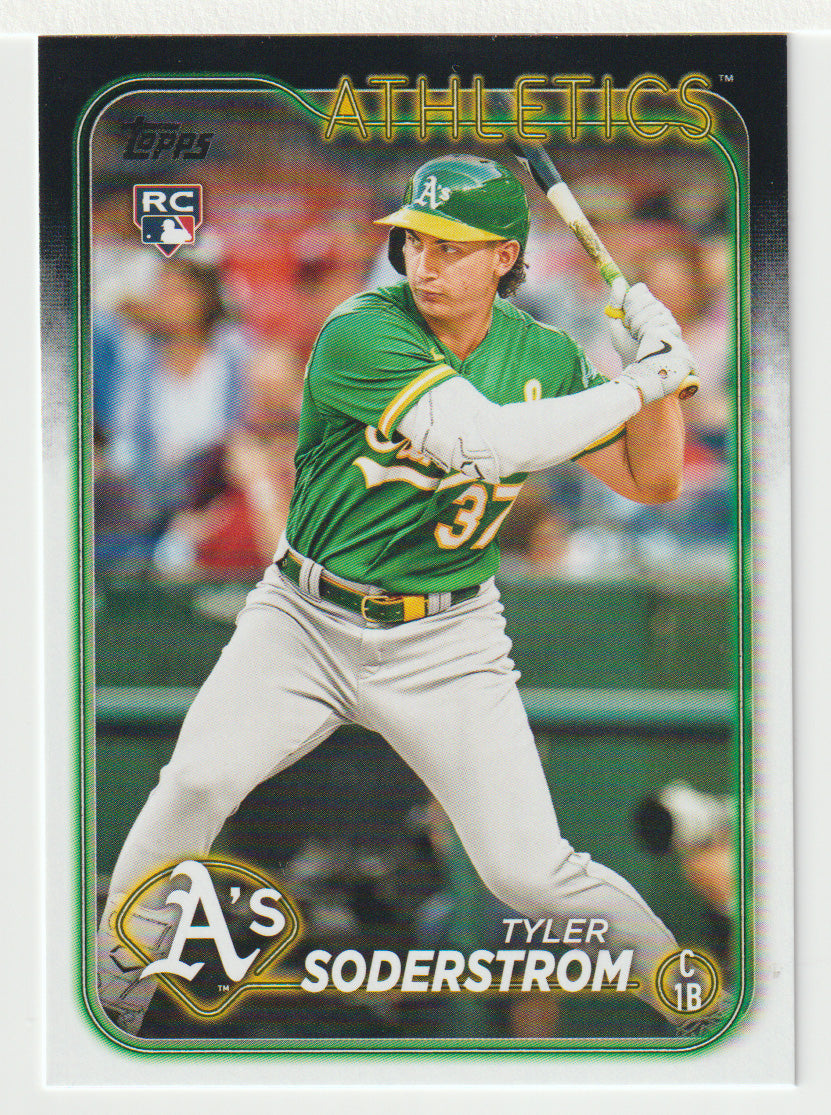 Tyler Soderstrom RC - Oakland Athletics (MLB Baseball Card) 2024 Topps # 244 Mint