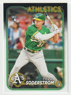 Tyler Soderstrom RC - Oakland Athletics (MLB Baseball Card) 2024 Topps # 244 Mint