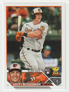 Adley Rutschman RC - Baltimore Orioles (MLB Baseball Card) 2023 Topps # 250 Mint