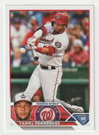 Yadiel Hernandez - Washington Nationals (MLB Baseball Card) 2023 Topps # 257 Mint