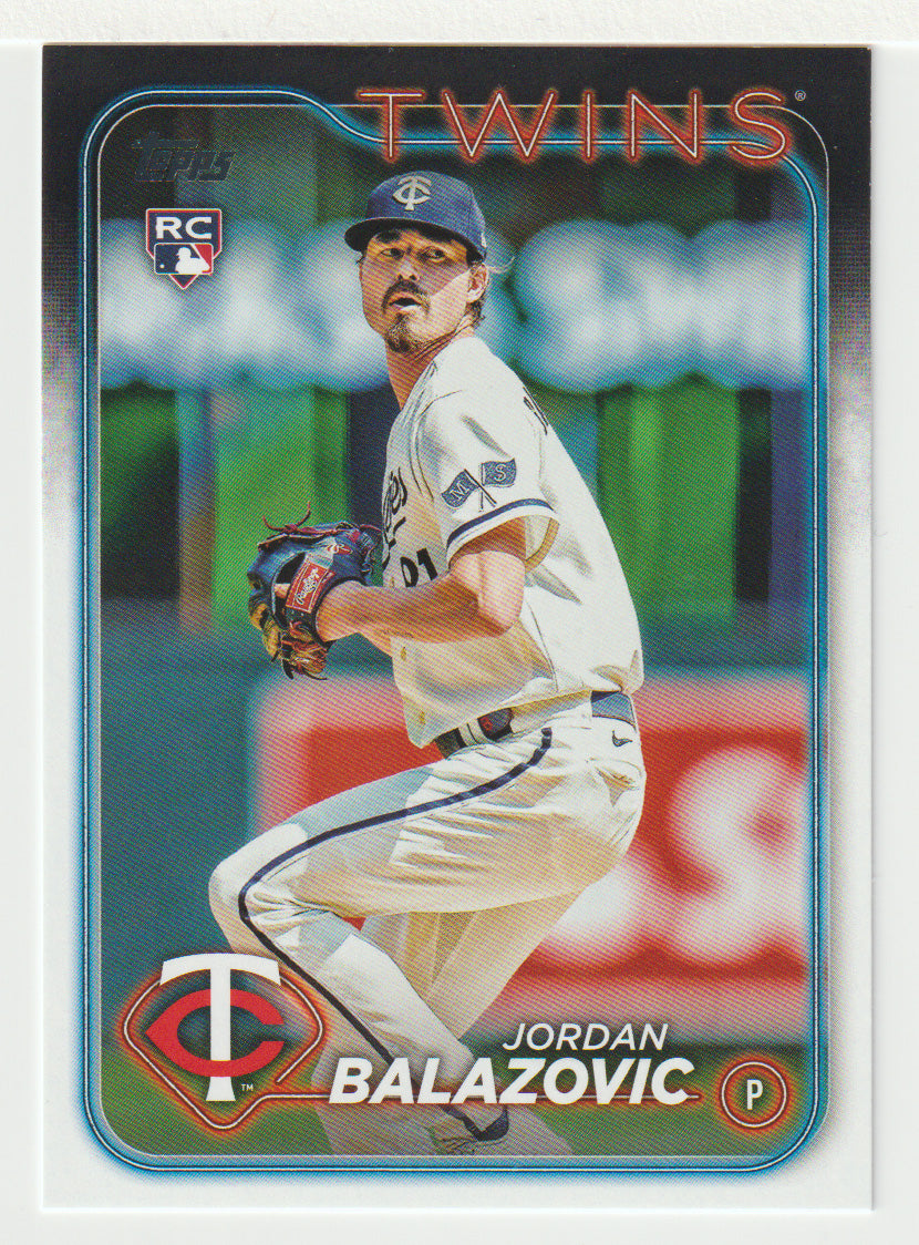 Jordan Balazovic RC - Minnesota Twins (MLB Baseball Card) 2024 Topps # 263 Mint