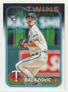 Jordan Balazovic RC - Minnesota Twins (MLB Baseball Card) 2024 Topps # 263 Mint