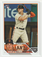 Steele Walker RC - San Francisco Giants (MLB Baseball Card) 2023 Topps # 264 Mint
