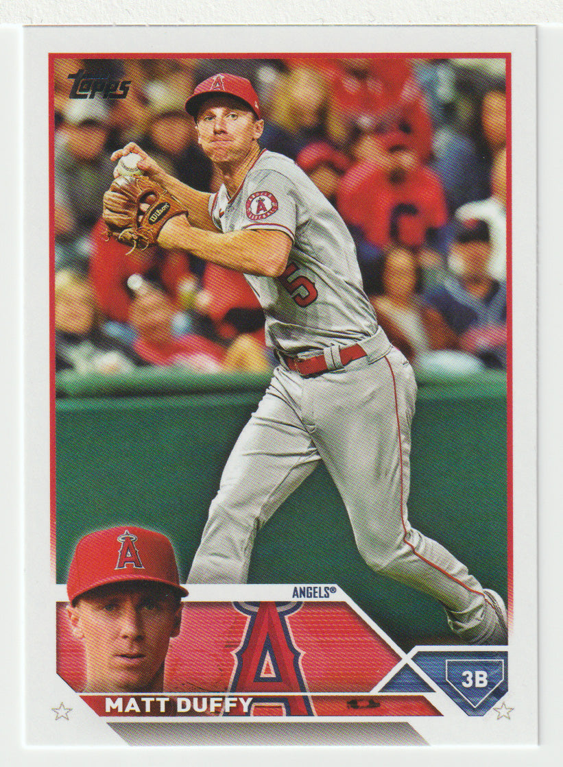 Matt Duffy - Los Angeles Angels (MLB Baseball Card) 2023 Topps # 274 Mint