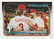 Bryce Harper - Philadelphia Phillies - October Specialists (MLB Baseball Card) 2024 Topps # 275 Mint