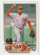 David Villar RC - San Francisco Giants (MLB Baseball Card) 2023 Topps # 277 Mint