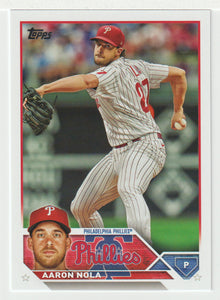 Aaron Nola - Philadelphia Phillies (MLB Baseball Card) 2023 Topps # 278 Mint