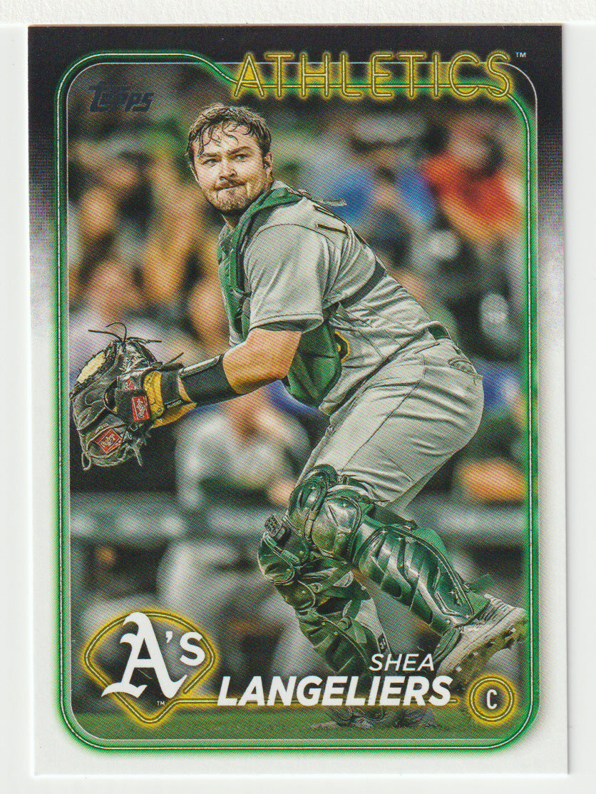 Shea Langeliers - Oakland Athletics (MLB Baseball Card) 2024 Topps # 278 Mint