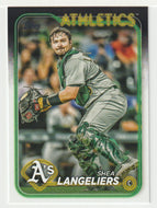 Shea Langeliers - Oakland Athletics (MLB Baseball Card) 2024 Topps # 278 Mint