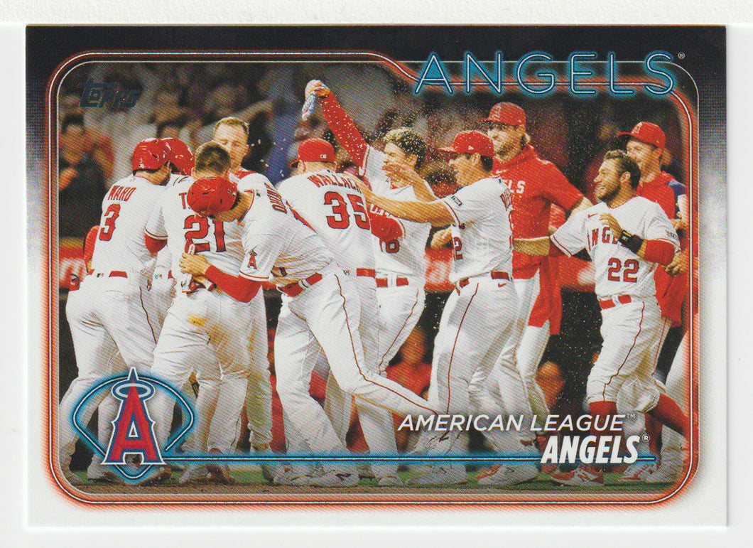 Los Angeles Angels Team Card (MLB Baseball Card) 2024 Topps # 279 Mint