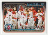 Los Angeles Angels Team Card (MLB Baseball Card) 2024 Topps # 279 Mint