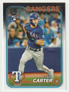 Evan Carter RC - Texas Rangers (MLB Baseball Card) 2024 Topps # 280 Mint