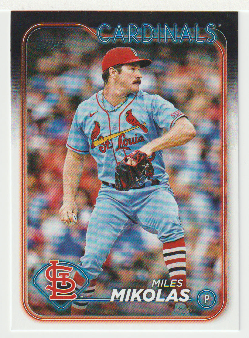 Miles Mikolas - St. Louis Cardinals (MLB Baseball Card) 2024 Topps # 287 Mint