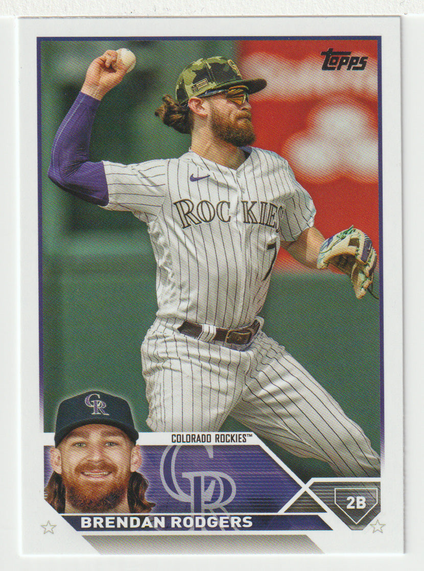 Brendan Rodgers - Colorado Rockies (MLB Baseball Card) 2023 Topps # 287 Mint