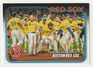 Boston Red Sox Team Card (MLB Baseball Card) 2024 Topps # 288 Mint