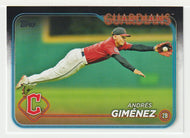 Andres Gimenez - Cleveland Guardians (MLB Baseball Card) 2024 Topps # 289 Mint