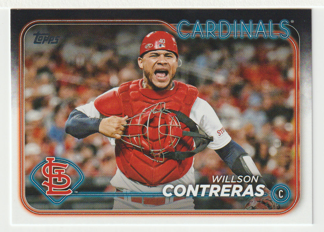 Willson Contreras - St. Louis Cardinals (MLB Baseball Card) 2024 Topps # 296 Mint