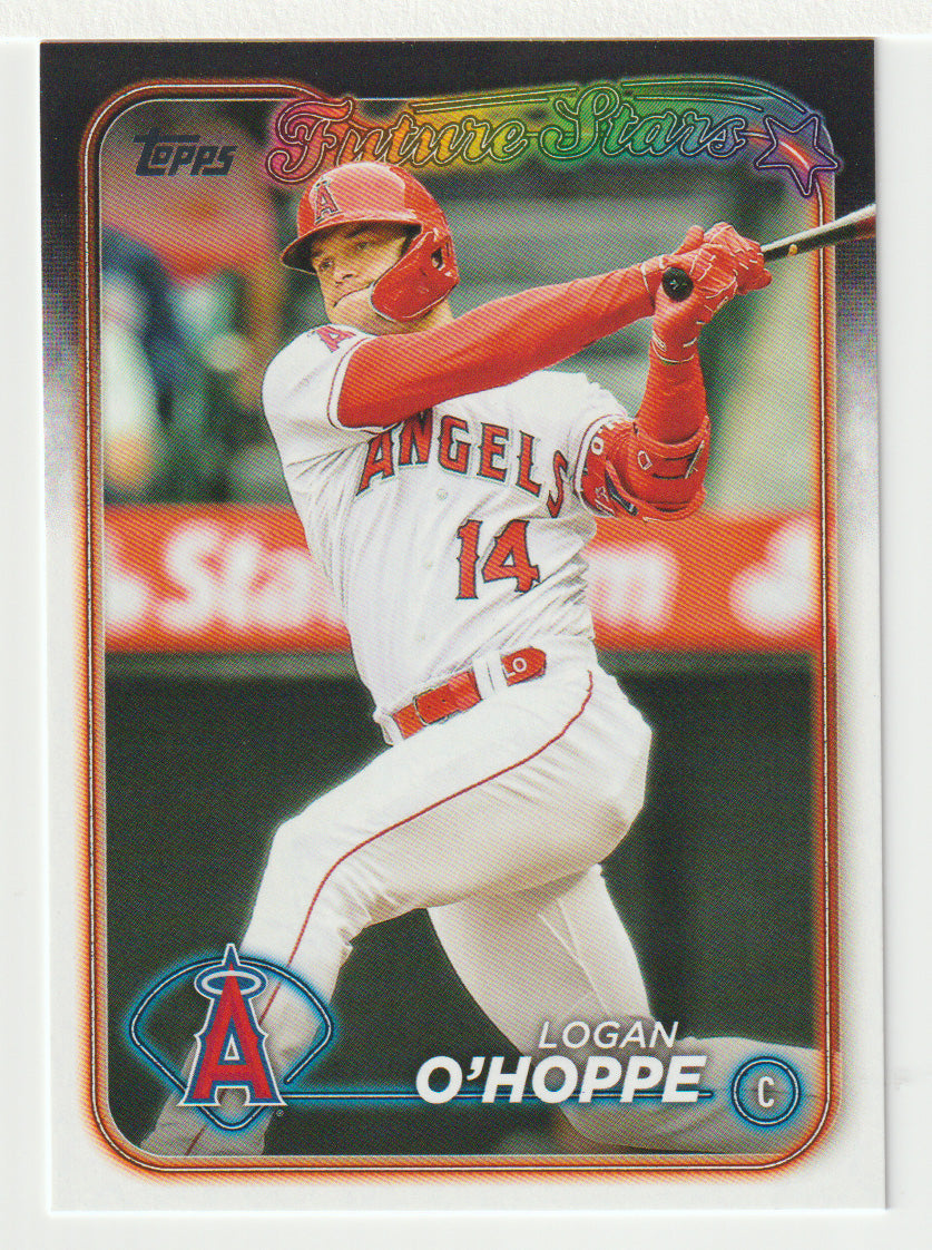 Logan O'Hoppe - Los Angeles Angels - Future Stars (MLB Baseball Card) 2024 Topps # 298 Mint