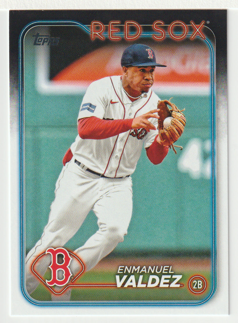 Enmanuel Valdez - Boston Red Sox (MLB Baseball Card) 2024 Topps # 300 Mint