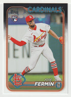 Jose Fermin RC - St. Louis Cardinals (MLB Baseball Card) 2024 Topps # 305 Mint