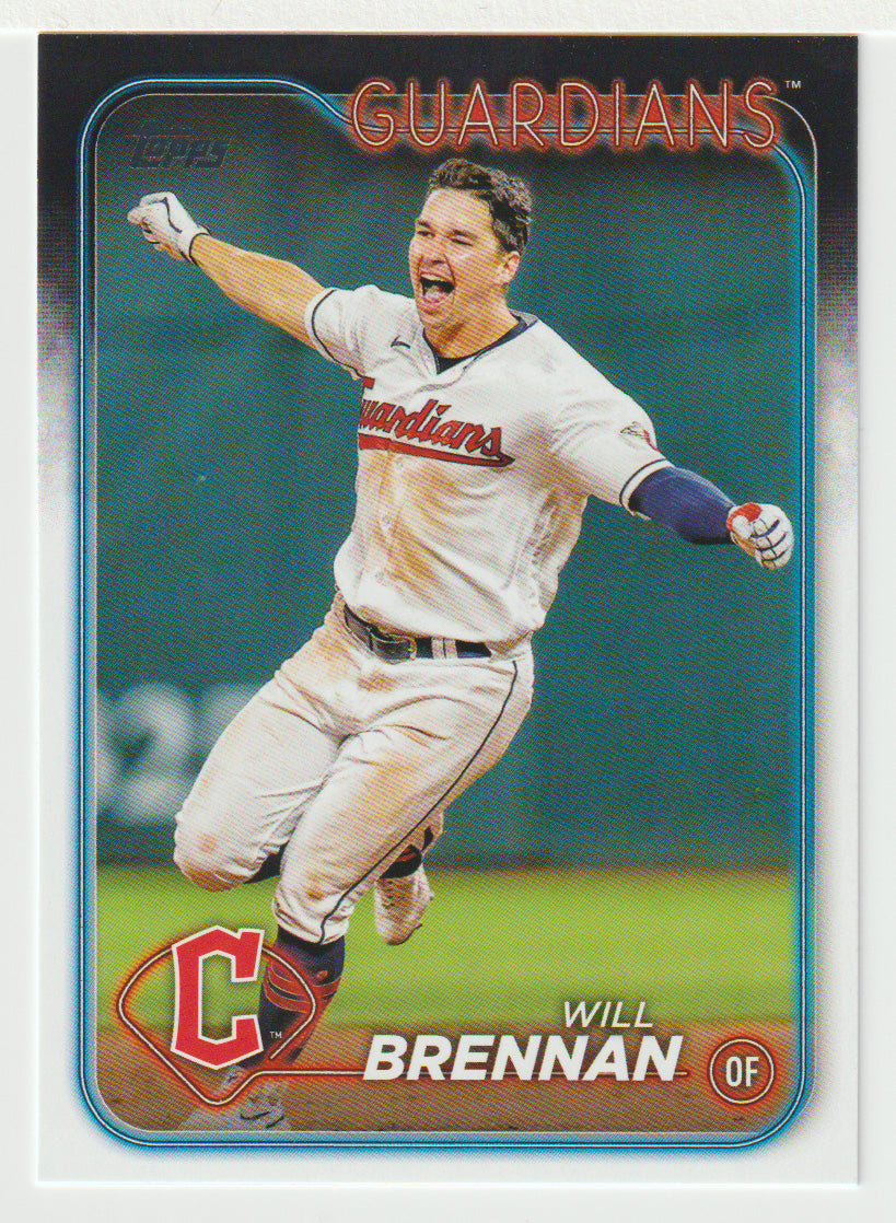 Will Brennan - Cleveland Guardians (MLB Baseball Card) 2024 Topps # 311 Mint