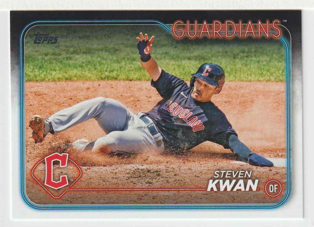 Steven Kwan - Cleveland Guardians (MLB Baseball Card) 2024 Topps # 312 Mint