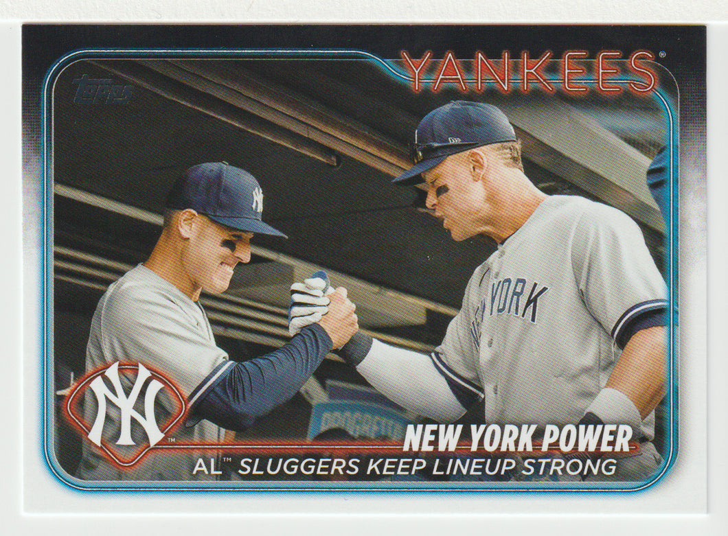 Aaron Judge - New York Yankees - AL Sluggers (MLB Baseball Card) 2024 Topps # 315 Mint