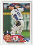 Brad Miller - Texas Rangers (MLB Baseball Card) 2023 Topps # 319 Mint