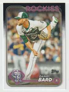Daniel Bard - Colorado Rockies (MLB Baseball Card) 2024 Topps # 320 Mint