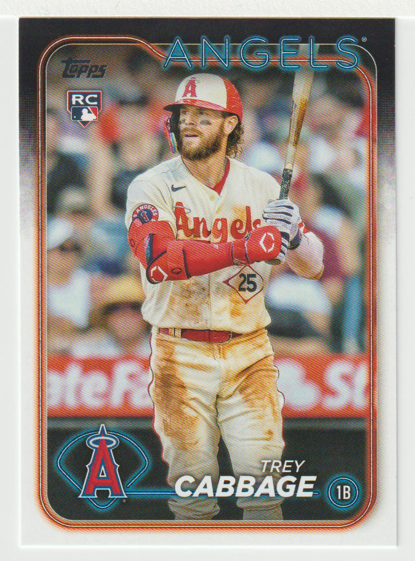 Trey Cabbage RC - Los Angeles Angels (MLB Baseball Card) 2024 Topps # 321 Mint