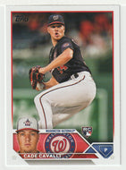 Cade Cavalli RC - Washington Nationals (MLB Baseball Card) 2023 Topps # 320 Mint