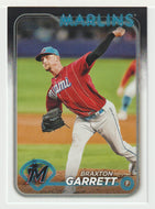 Braxton Garrett - Miami Marlins (MLB Baseball Card) 2024 Topps # 323 Mint