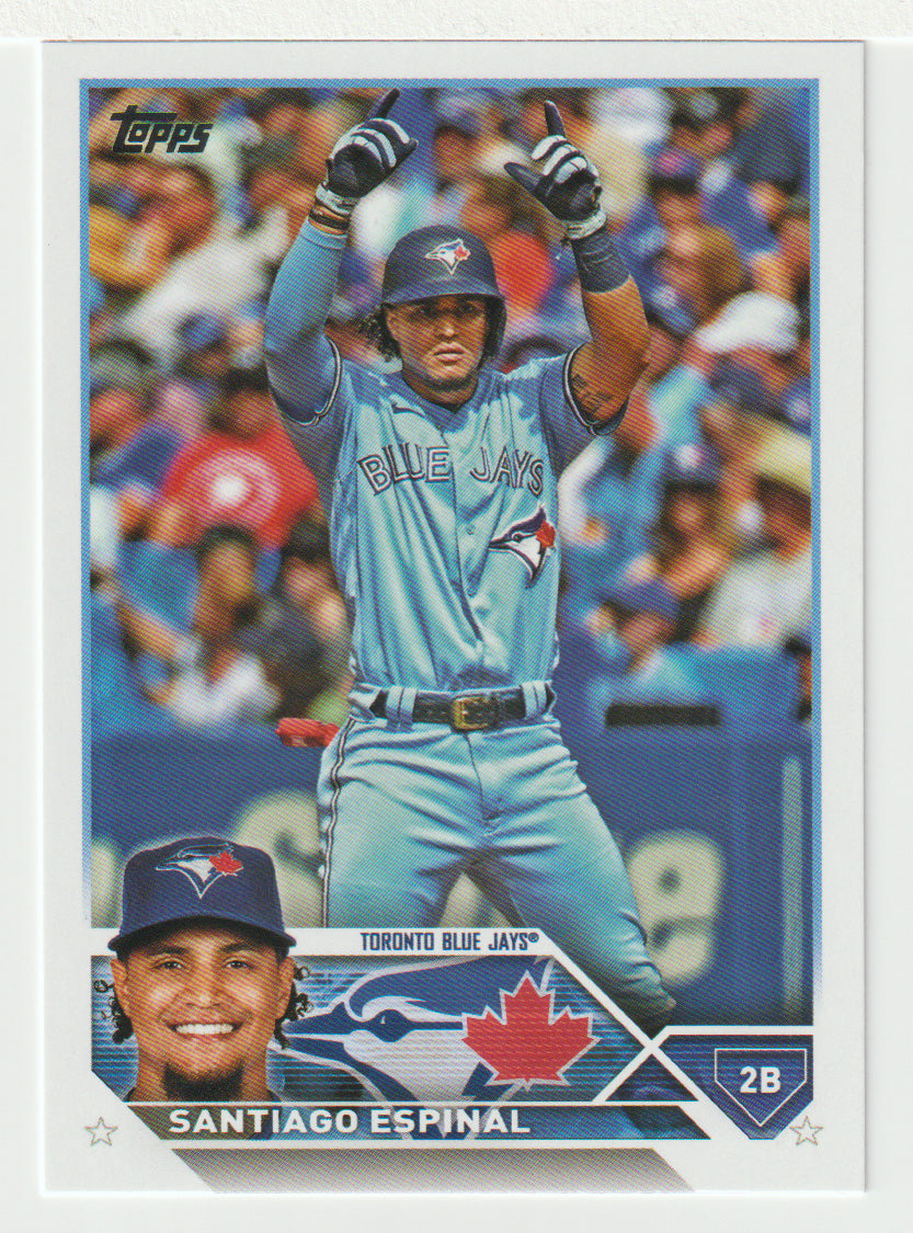 Santiago Espinal - Toronto Blue Jays (MLB Baseball Card) 2023 Topps # 324 Mint