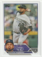 German Marquez - Colorado Rockies (MLB Baseball Card) 2023 Topps # 325 Mint