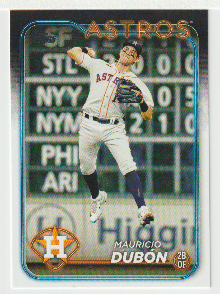 Mauricio Dubon - Houston Astros (MLB Baseball Card) 2024 Topps # 326 Mint
