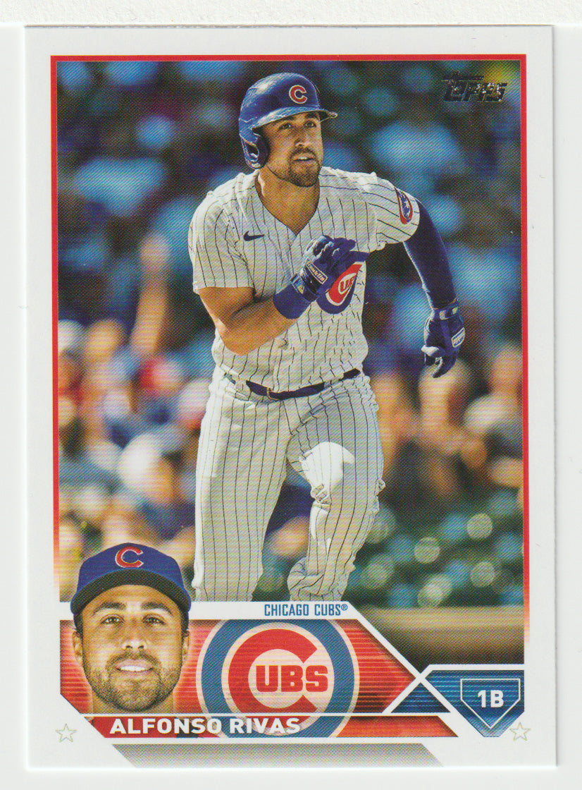 Alfonso Rivas - Chicago Cubs (MLB Baseball Card) 2023 Topps # 332 Mint
