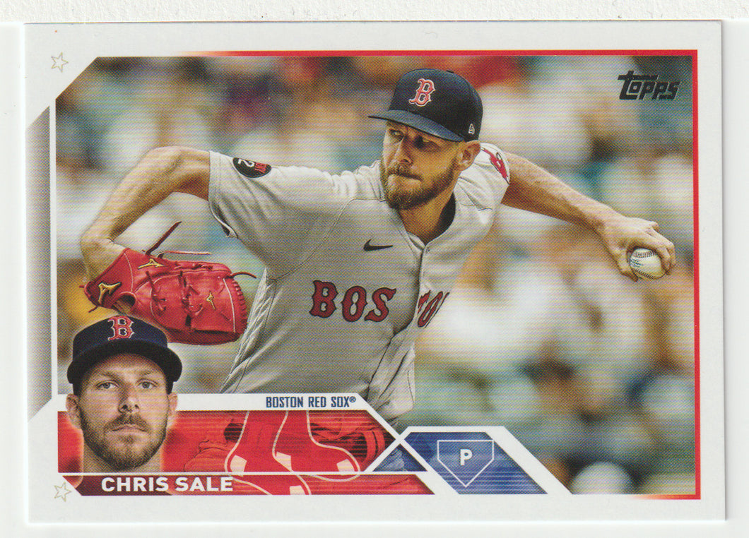 Chris Sale - Boston Red Sox (MLB Baseball Card) 2023 Topps # 333 Mint