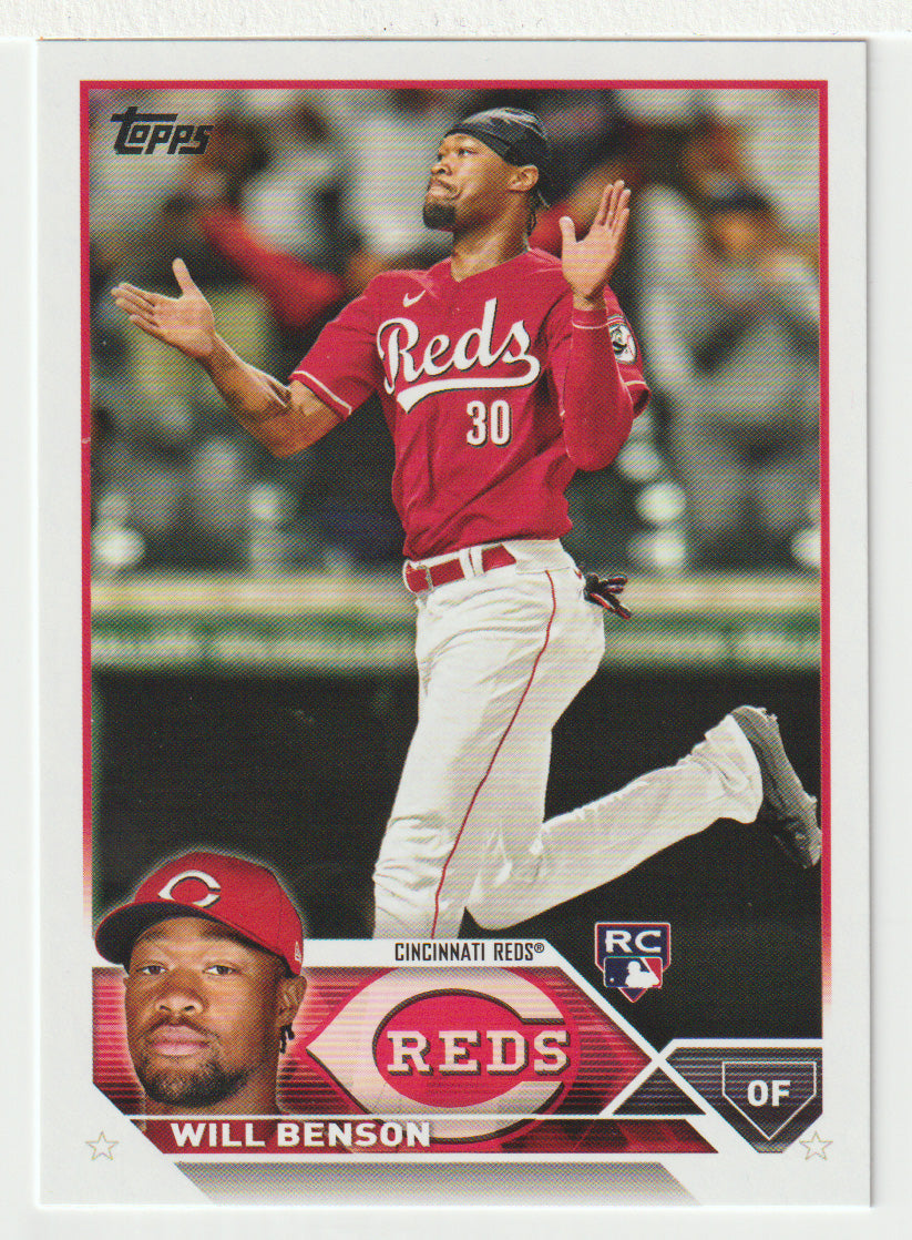 Will Benson RC - Cincinnati Reds (MLB Baseball Card) 2023 Topps # 339 Mint