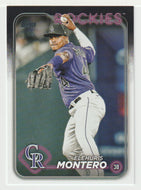 Elehuris Montero - Colorado Rockies (MLB Baseball Card) 2024 Topps # 341 Mint