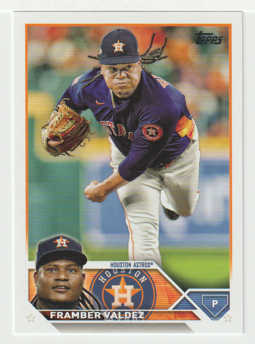 Framber Valdez - Houston Astros (MLB Baseball Card) 2023 Topps # 342 Mint