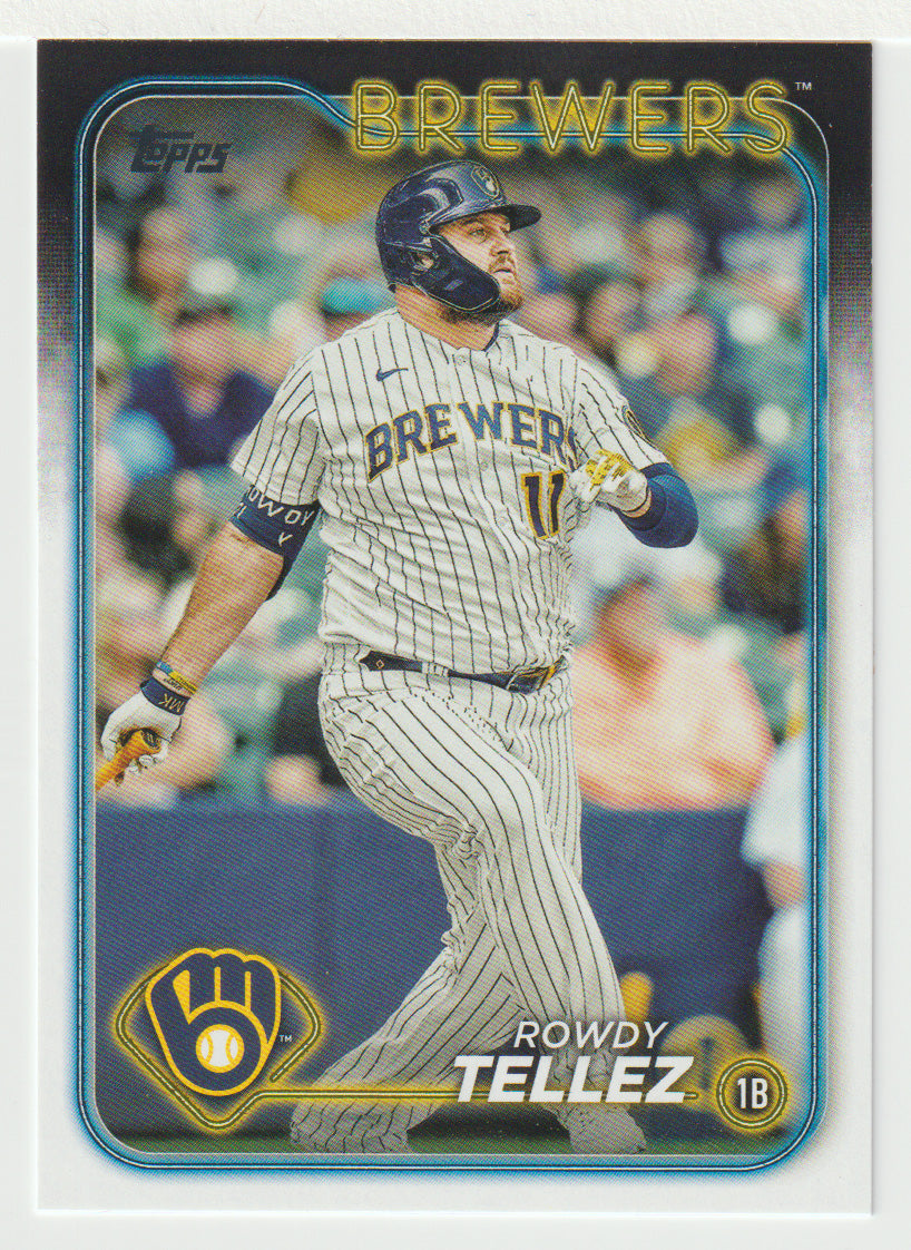 Rowdy Tellez - Milwaukee Brewers (MLB Baseball Card) 2024 Topps # 343 Mint