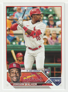 Jordan Walker RC - St. Louis Cardinals (MLB Baseball Card) 2023 Topps # 344 Mint
