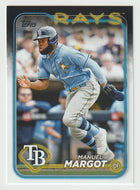 Manuel Margot - Tampa Bay Rays (MLB Baseball Card) 2024 Topps # 347 Mint