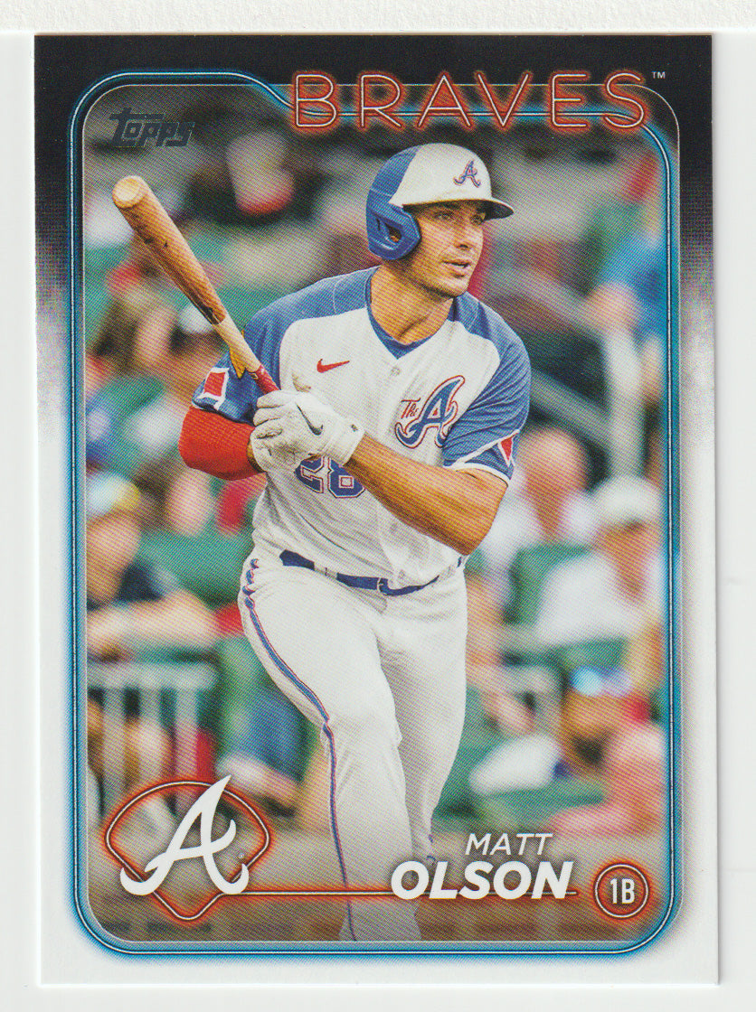 Matt Olson - Atlanta Braves (MLB Baseball Card) 2024 Topps # 350 Mint