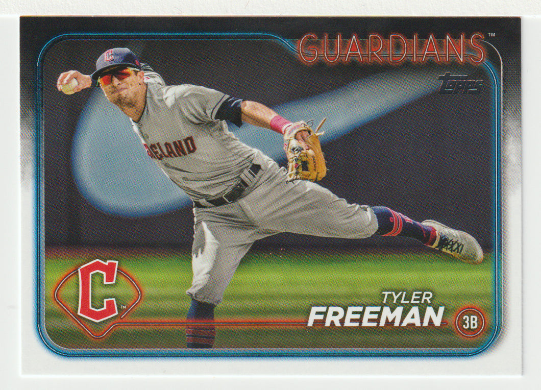 Tyler Freeman - Cleveland Guardians (MLB Baseball Card) 2024 Topps # 353 Mint
