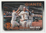Patrick Bailey - San Francisco Giants - Walk Off! (MLB Baseball Card) 2024 Topps # 358 Mint