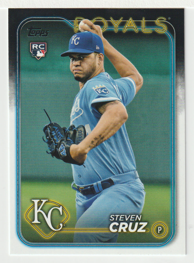 Steven Cruz RC - Kansas City Royals (MLB Baseball Card) 2024 Topps # 360 Mint