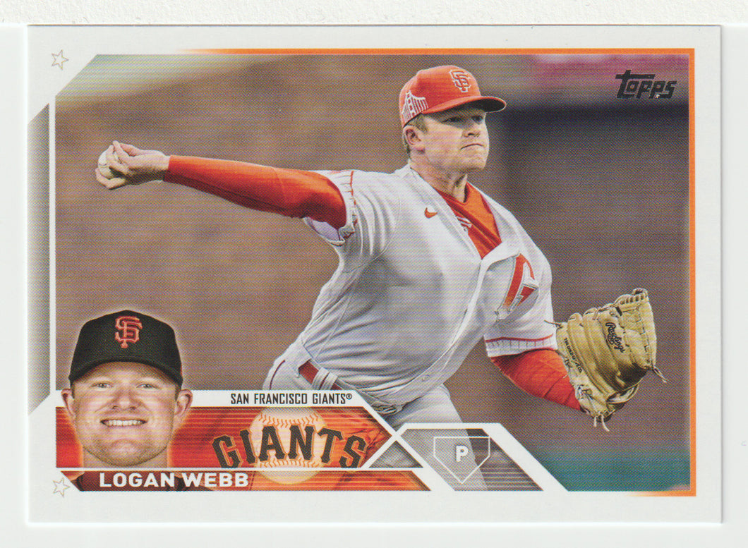 Logan Webb - San Francisco Giants (MLB Baseball Card) 2023 Topps # 368 Mint