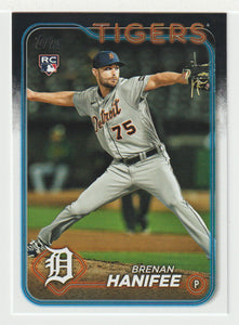 Brenan Hanifee RC - Detroit Tigers (MLB Baseball Card) 2024 Topps # 369 Mint
